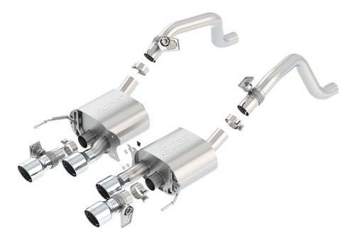 Borla S-Type Axle-Back Exhaust for 2014-2019 Chevrolet Corvette C7 6.2L AFM NPP