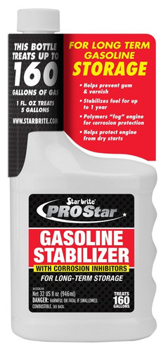 Star Brite EZ Store EZ Start Gasoline Storage Additive Marine Boat Fuel