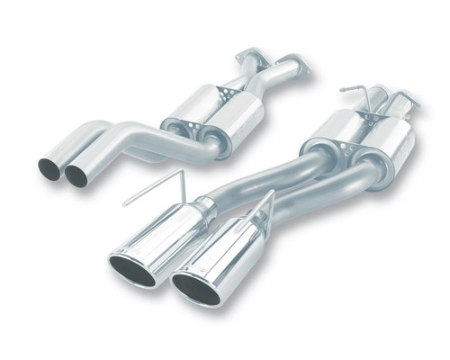 Borla S Type Cat Back Exhaust for 2006-2010 Jeep Grand Cherokee SRT8 6.1L V8