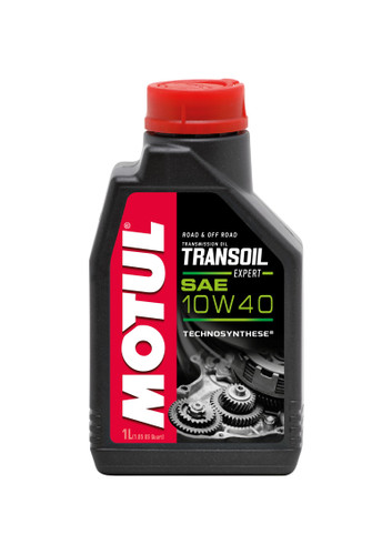 Motul Powersport Transoil Expert 1L SAE 10W-40 Synthetic Gearbox Oil