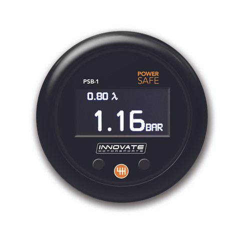 Innovate PSB-1 Boost & AFR Gauge Kit for OLED Wideband O2 PowerSafe