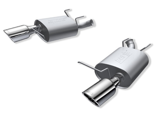 Borla S Type Axle Back Exhaust Steel for 2011-2014 Ford Mustang Base 3.7L V6