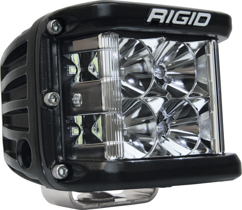 Rigid D-SS PRO Side Shooter LED Pod Light Flood Beam Black 261113 Single