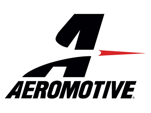 Aeromotive In-Line Marine Filter 10 Micron Microglass AN-12 ORB Black Hardcoat
