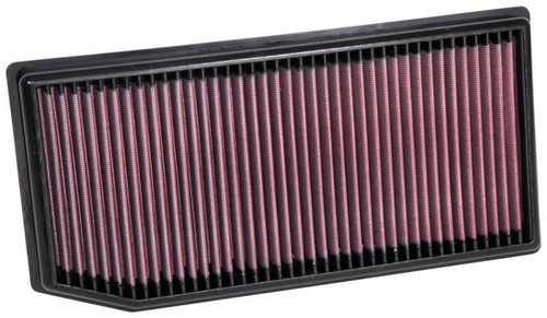 K&N For Mercedes E350 2019 2.0L L4 Drop-In High-Flow Panel Air Filter 33-3142