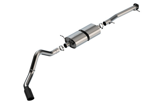 Borla S Type Cat Back Exhaust for Chevy Silverado GMC Sierra 6.6L 20202025