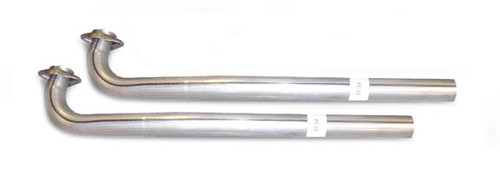 64-73 Pontiac A-Body Exhaust Downpipe Pypes 2.5" Stainless Steel Pipes Pair