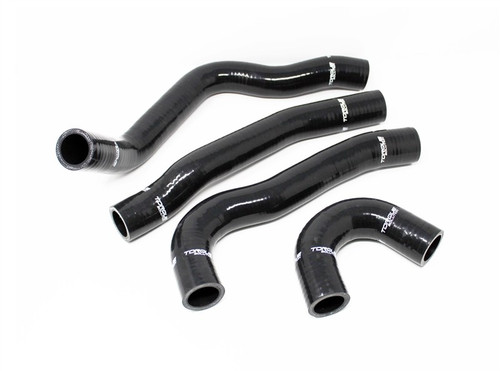 Torque Solution Silicone Radiator Hose Kit Mitsubishi Evo X 2008-2015 Black
