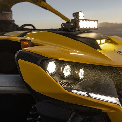 Baja Designs S1 LED Headlight Kit For Can-Am Maverick R 2024+