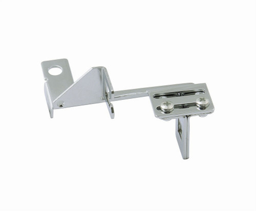 Mr Gasket Chrome Throttle Cable Bracket For GM Kickdown Carb Stud Mount 6039