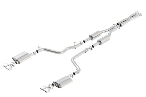 Borla S Type Cat Back Exhaust for Dodge Challenger R/T 2009-2014 5.7L
