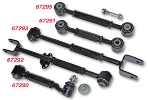 SPC Rear Adjustable Suspension Arms Set Performance for 2003-2008 Honda Accord