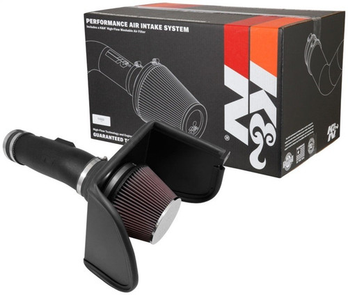 K&N 63-6019 High-Flow Cold Air Intake System For Nissan Titan 5.6 V8 201718