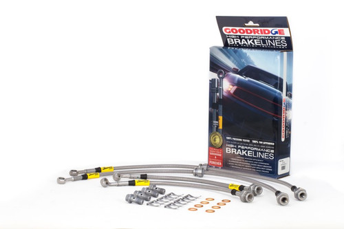 Goodridge Stainless Steel Brake Line Kit for 2009-2014 Nissan Maxima S/SV V6