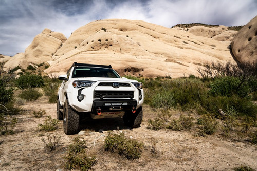 Body Armor 4x4 HiLine Front Winch Bumper High Clearance for 14-24 Toyota 4Runner