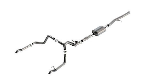 Borla Atak Cat Back Exhaust for 2024-25 Chevrolet Silverado/GMC Sierra 1500 ZR2