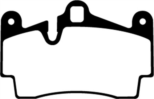 EBC Yellowstuff Rear Brake Pads Volkswagen Touareg 2014