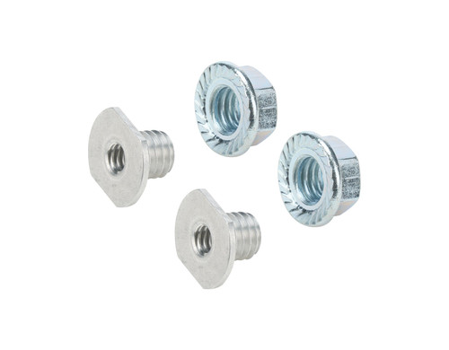 Allstar Performance Universal  Aluminum 1/4-20 in Threaded Nut Inserts - (Pair)