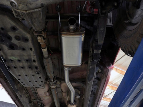 aFe Rock Basher 2.5in 409SS Cat-Back Exhaust for Tacoma 1999-2004