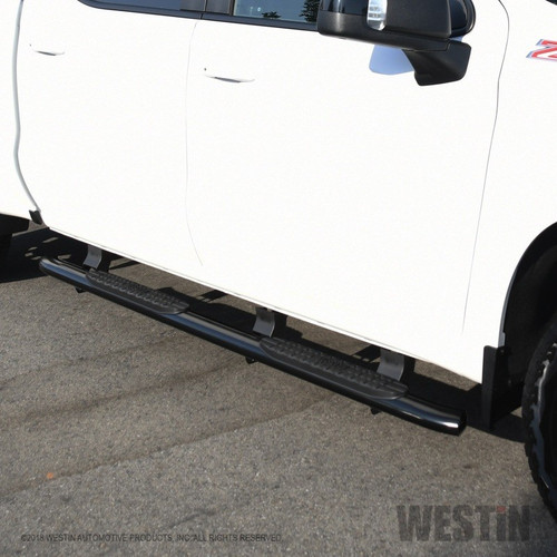 Westin Pro Traxx 4 Oval Nerf Step Bars Chevy Silverado GMC Sierra 1500 2019-2026
