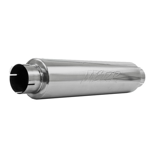 MBRP For M1004S Universal Quiet Tone Diesel Muffler - 4 In. Inlet/Outlet, 24 In.