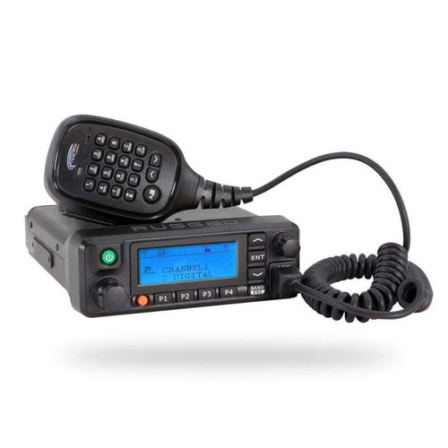 Rugged Radios RDM-DB Dual Band Mobile Radio UHF VHF Digital Analog 45W