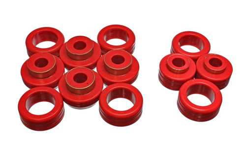 Energy Suspension 5.4106R Red Polyurethane Cab Mount Set Dodge Dakota 1994-1996
