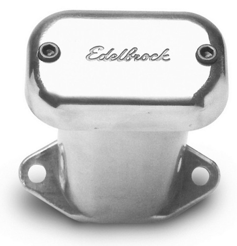 Edelbrock Aluminum Racing Breather Top Mount Bolt-On Rectangle 4203