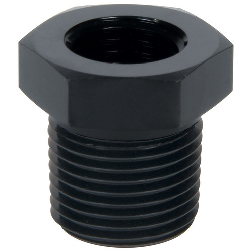 Allstar 1/2in to 3/8in NPT Reducer Male Female Black ALL49775