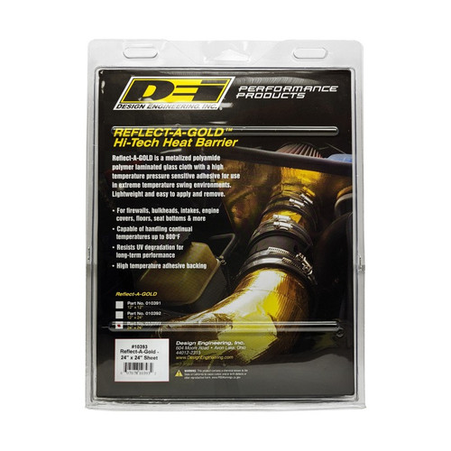 DEI Reflect-A-GOLD 24x24 Heat Shield Sheet High-Temperature Protection