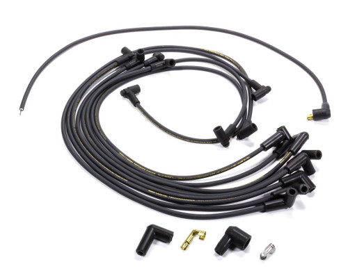 Moroso Mag-Tune Spark Plug Wire Set Black 90° HEI Boots for Small Block Chevy