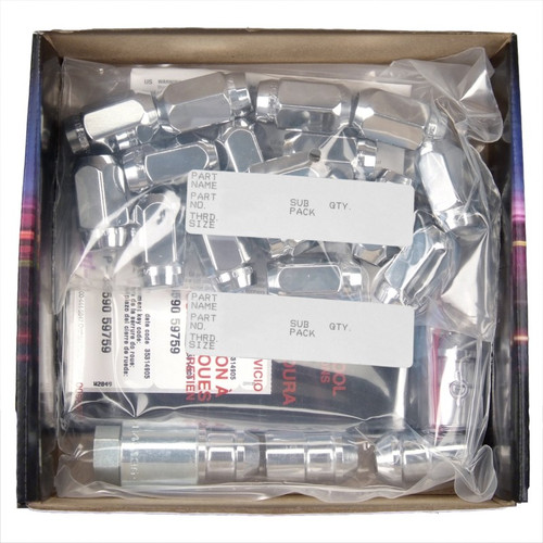 McGard 5-Lug Chrome Wheel Lock Lug Nut Kit Fits Mitsubishi Vehicles