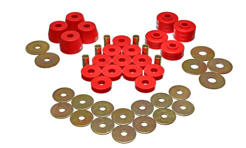Energy Suspension Body Mount Bushings Kit for Dodge Ramcharger 90-93 5.4102R