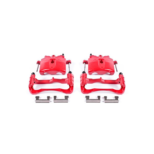 PowerStop Red Brake Calipers GMC Savana Chevrolet Express Powder Coated