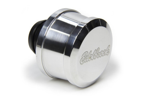 Edelbrock 4213 Billet Aluminum Push-In Breather Polished 1-1/4in Hole