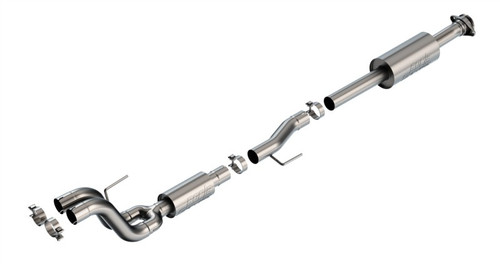 Borla S-Type Mid Exhaust 3in for Ford F150 Tremor 3.5L 5.0L 2021-2025