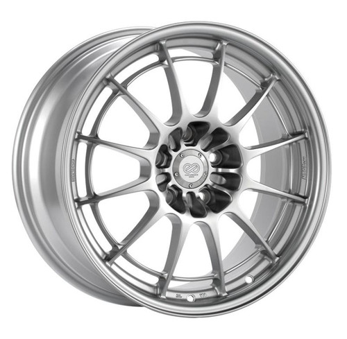 Enkei NT03+M 18x9.5 F1 Silver Wheel 5x114.3 +27 Offset Lightweight Racing
