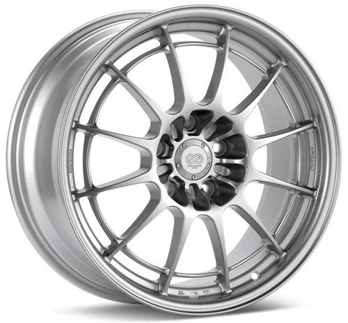 Enkei NT03+M 18x9.5 F1 Silver Wheel 5x114.3 +27 Offset Lightweight Racing