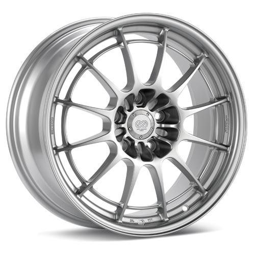 Enkei NT03+M 18x9.5 F1 Silver Wheel 5x114.3 +27 Offset Lightweight Racing