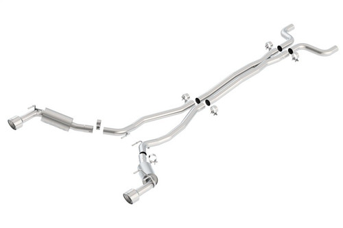 Borla S-Type Cat-Back Exhaust for 2010-2013 Chevy Camaro SS 6.2L V8