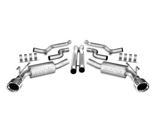 Borla S-Type Cat-Back Exhaust for 2010-2013 Chevy Camaro SS 6.2L V8