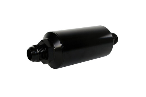 Aeromotive AN-10 Inline Fuel Filter 10 Micron Microglass For EFI Carb Engines