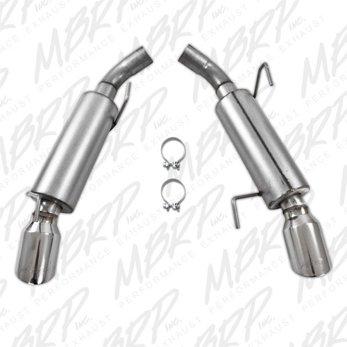 MBRP Armor Lite Axle Back Exhaust for Ford Mustang GT Shelby GT500 05-10 S7200AL