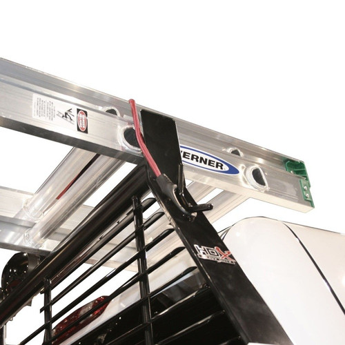 Westin HD Headache Rack Black Steel Louvered Truck Cab Protector 57-8025