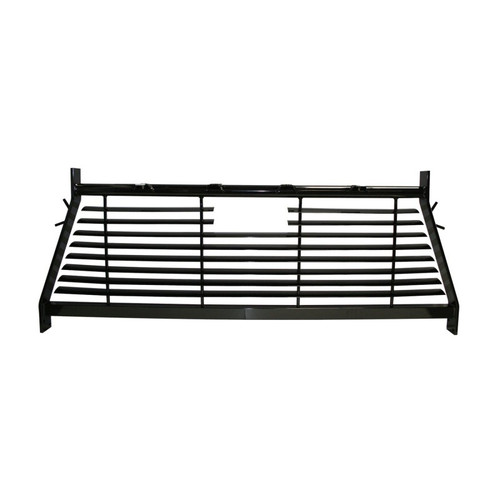 Westin HD Headache Rack Black Steel Louvered Truck Cab Protector 57-8025