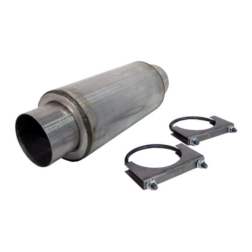 MBRP R2009 Universal Resonator 4" In/Out 12" Body Aluminized Steel Exhaust