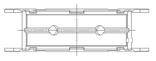 ACL Standard Main Bearing Set for 20072016 BMW N54 N55 S55 3.0L 7M1397H-STD