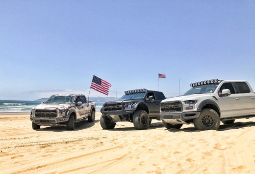 KC HiLiTES Pro6 57in LED Overhead Light Bar Ford F-150 Raptor