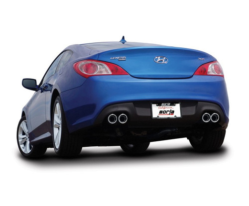 Borla S Type Cat Back Exhaust for 2010-2014 Hyundai Genesis Coupe 2.0L Turbo