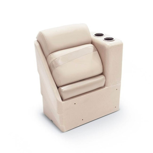 Taylor Made 17' Right Chaise Boat Seat Beige Marine Cushion